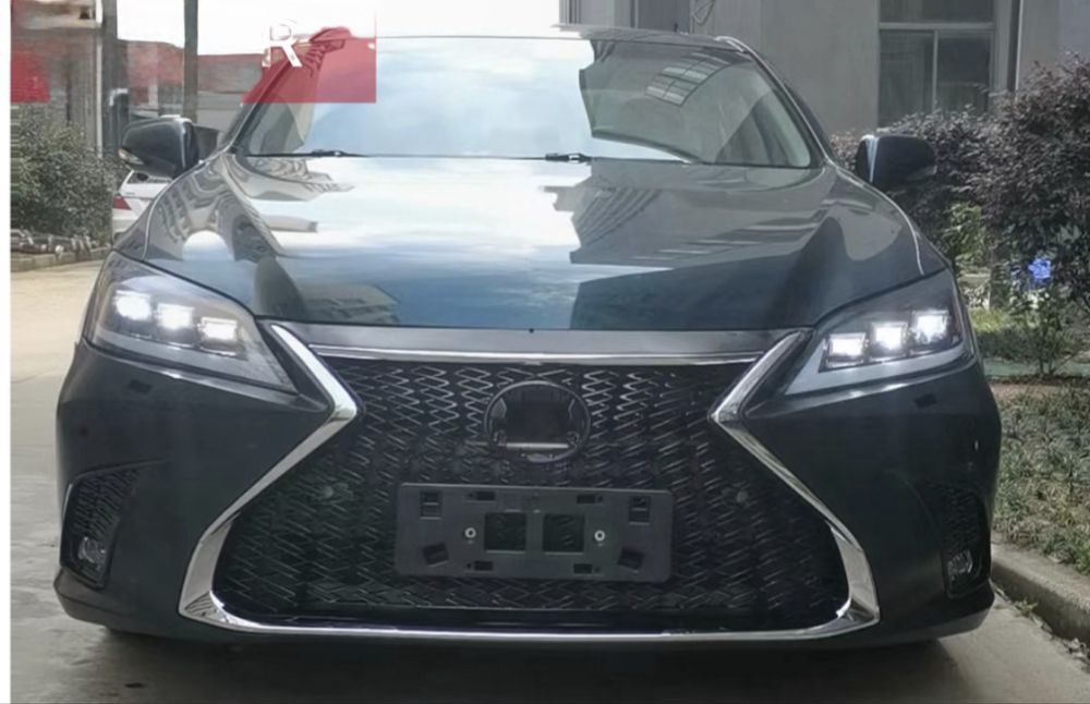 Бампер передний фары лексус es