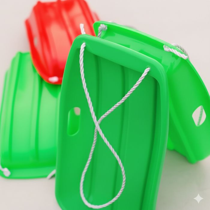 Санки детские пластиковые