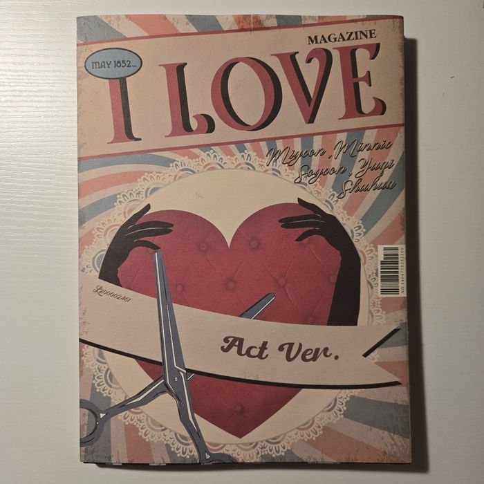 к-поп альбом i-dle I LOVE act ver.