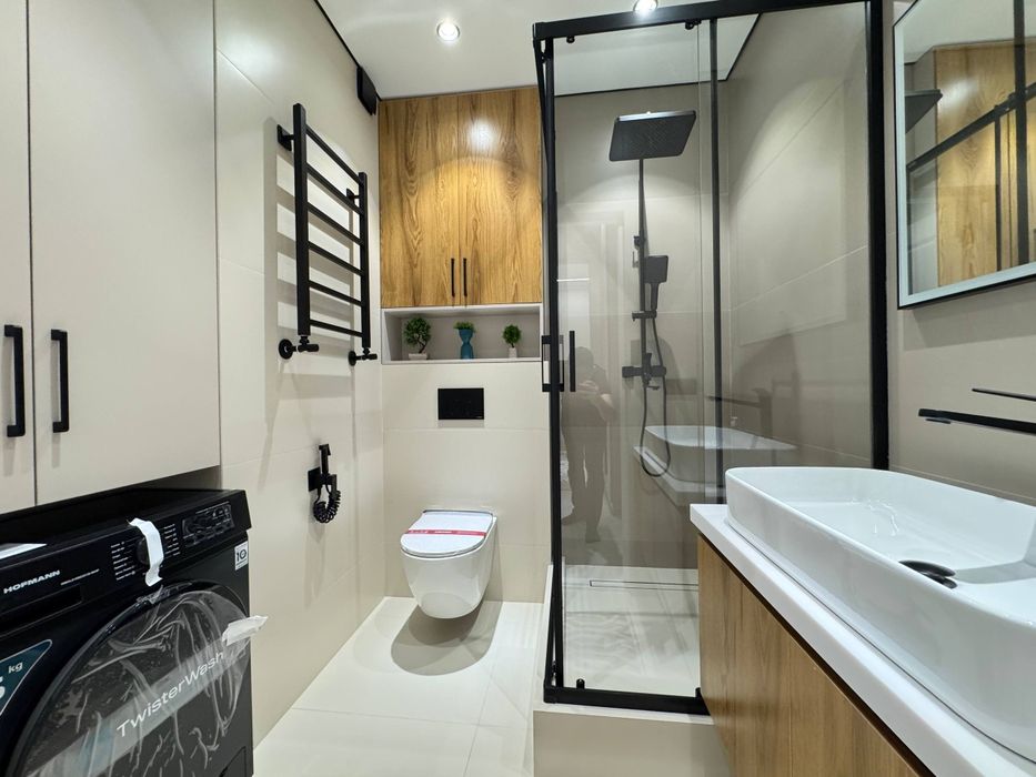 Новая 2х комнатная квартира с тёплым полом в Мирабаде бывший узбум