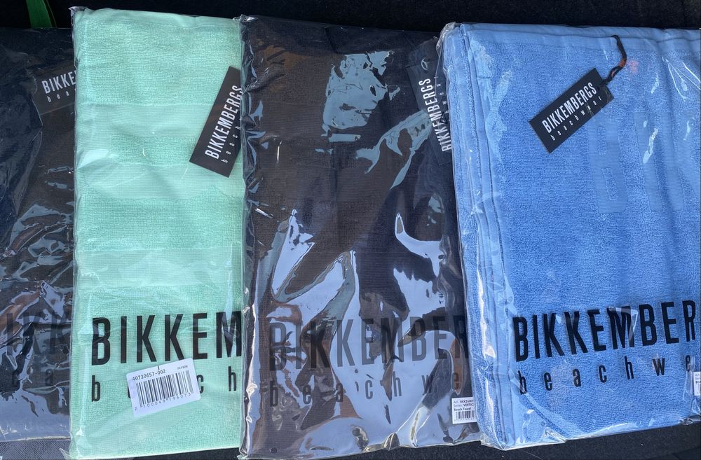Оригинални плажни кърпи Bikkembergs 90/170см