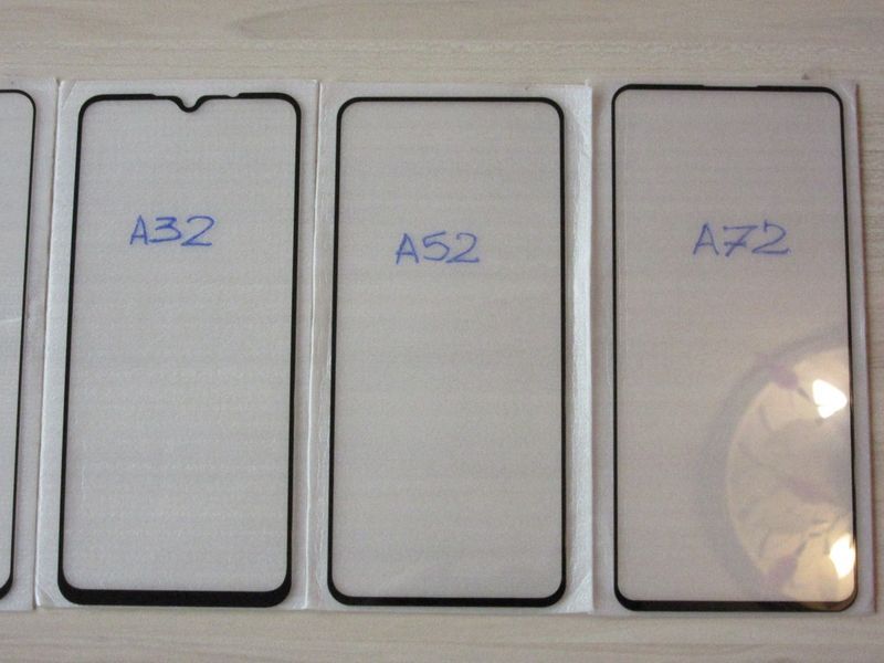 5D Full Стъклен протектор Samsung Galaxy A52s A72 A42 A32 A12 A03s 02s