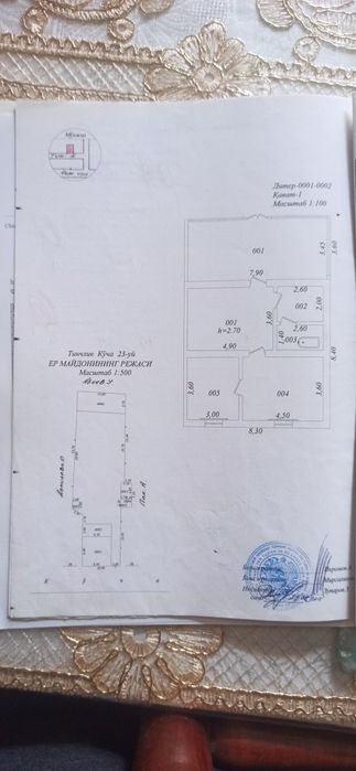 Тошкент тумани  ер уйи бн  6.65 сотик яримга булиб хам сотилади