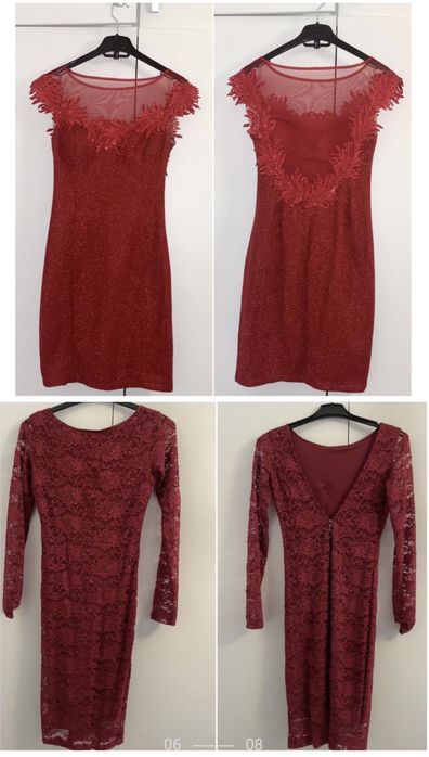 Rochie eleganta Revelion,cocktail NISSA,Villa,MangoNOI