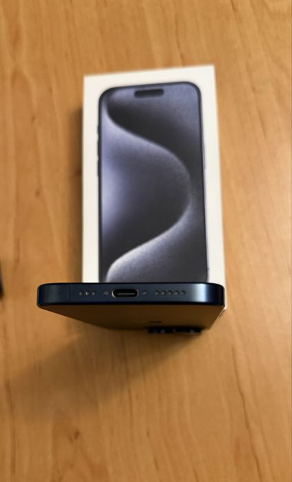 iPhone 15 Pro 128GB,цвят Blue Titanium