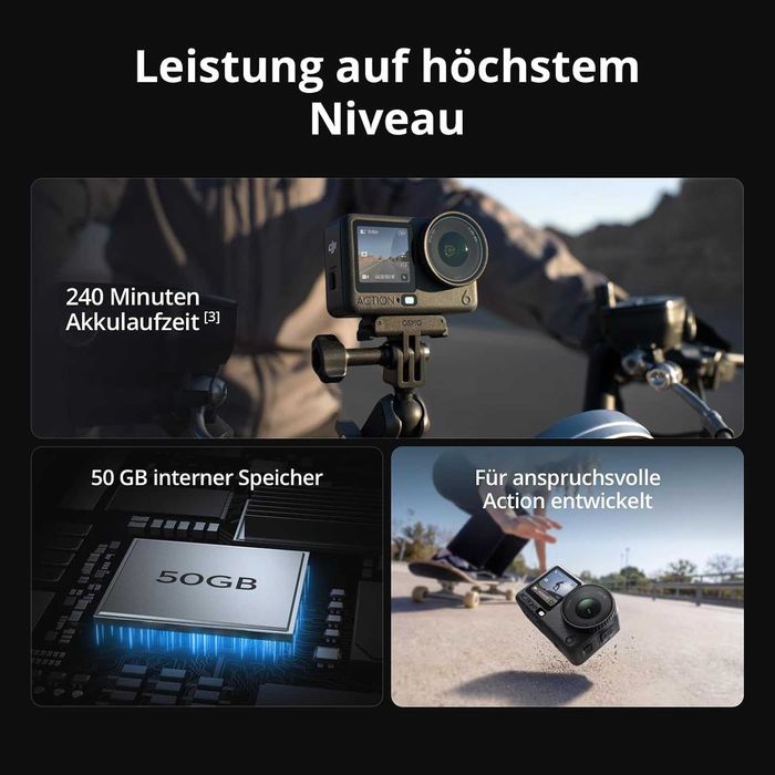 DJI Osmo Action 6 Capture More Combo, 8к