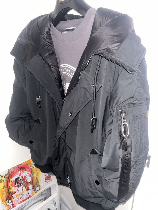 alpha industries куртка зимняя