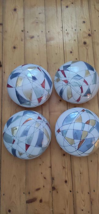 Aplica / plafoniera abajur din sticla