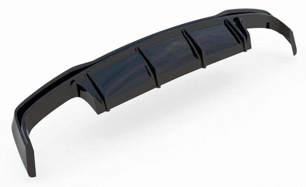 Дифузьор за задна броня Maxton design за Audi A6 S-line/S6 C8 (2018-)