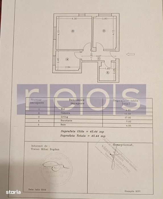 Vanzare | 2 Camere | Bazilescu |
