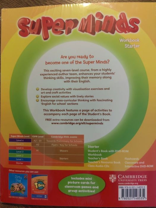 Manual limba engleza - Nivel Starter, nou "Super Minds"