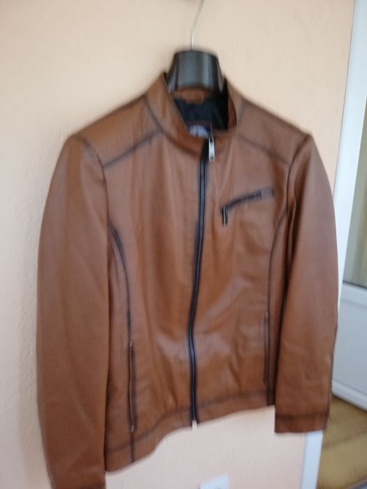 Geaca piele bărbati Golf Club M