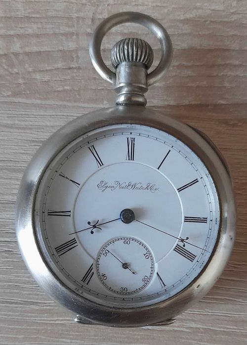 Ceas de buzunar Elgin B.W.Raymond  pentru caile ferate RR Grade
