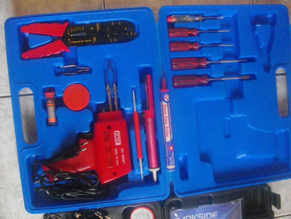 Нов 180W Parkside 100W KINZO Професионален ел. поялник Герм/Холандия