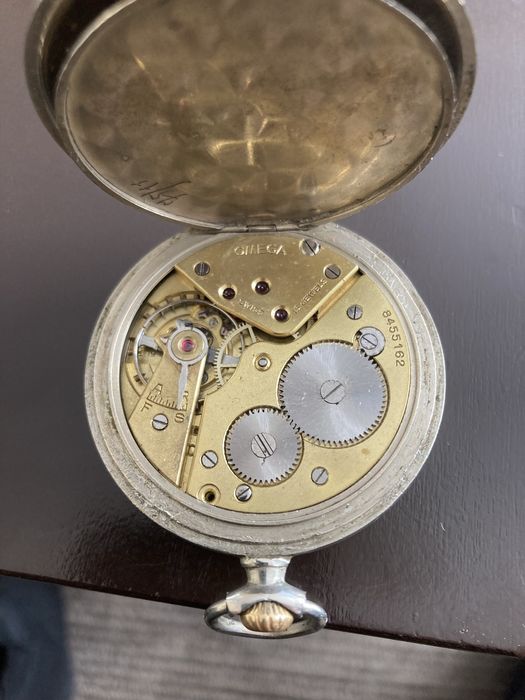 Оригинален швейцарски джобен часовник Omega