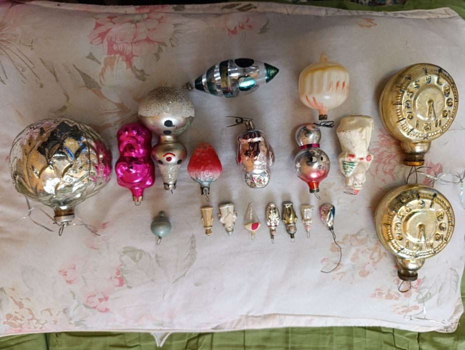 Ёлочные игрушки СССР