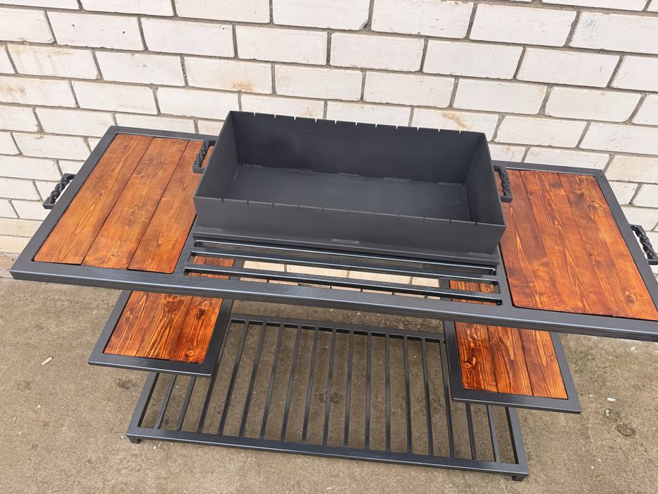 Мангал в стиле лофт