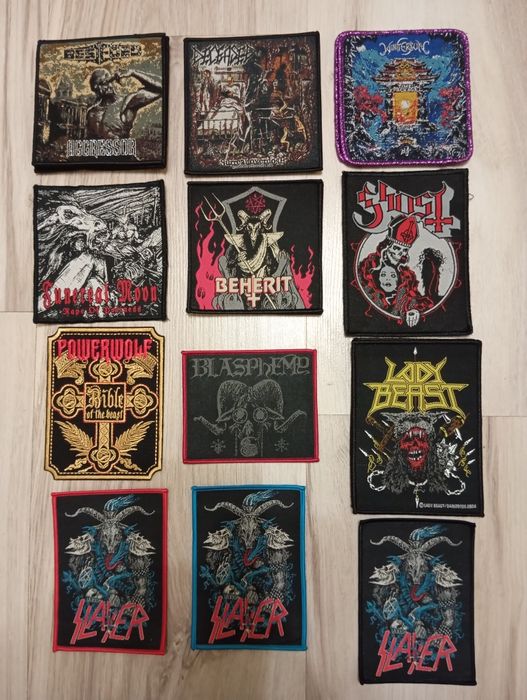 Нови везани нашивки по 3,5 €