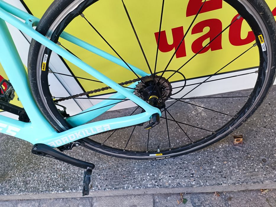 Шосеен велосипед - карбон, Shimano 105, Mavic + GPS