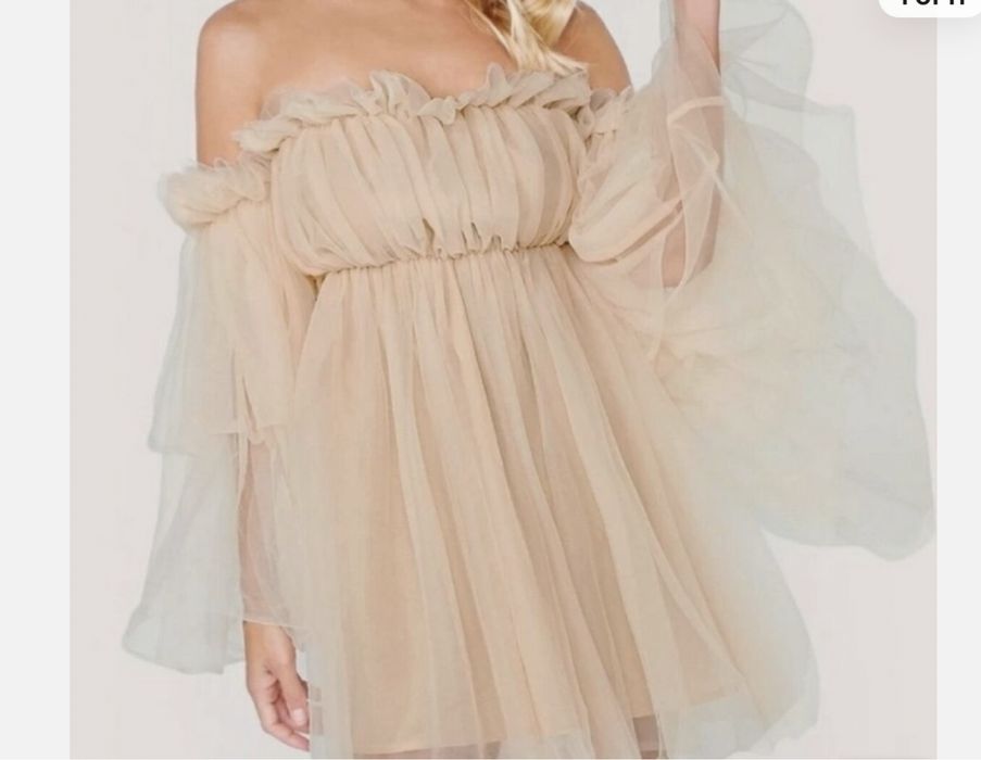 Rochie crem marimea S