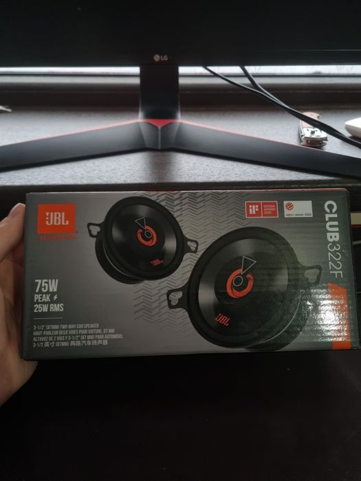Boxe auto JBL Club 322F, 8.7CM, 25W RMS noi sigilate