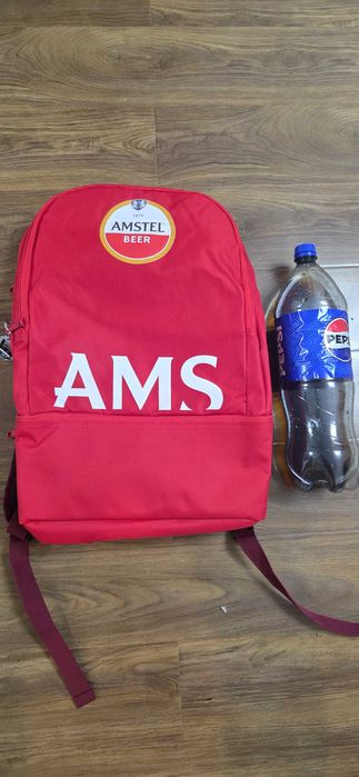Rucsac Amstel rosu  sigilat