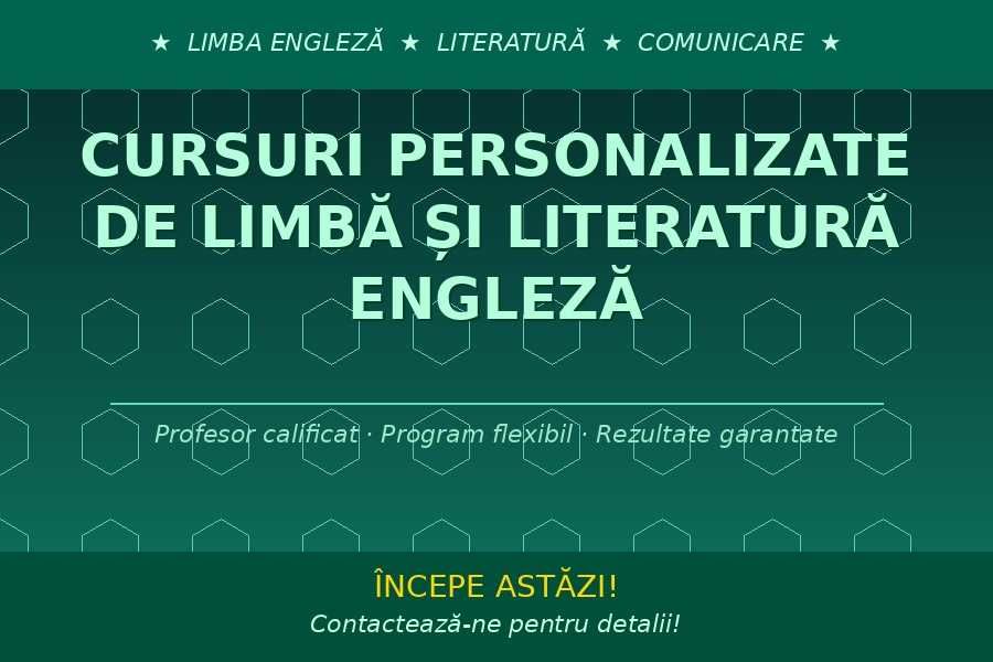 Cursuri PERSONALIZATE si Individualizate de limba Engleza