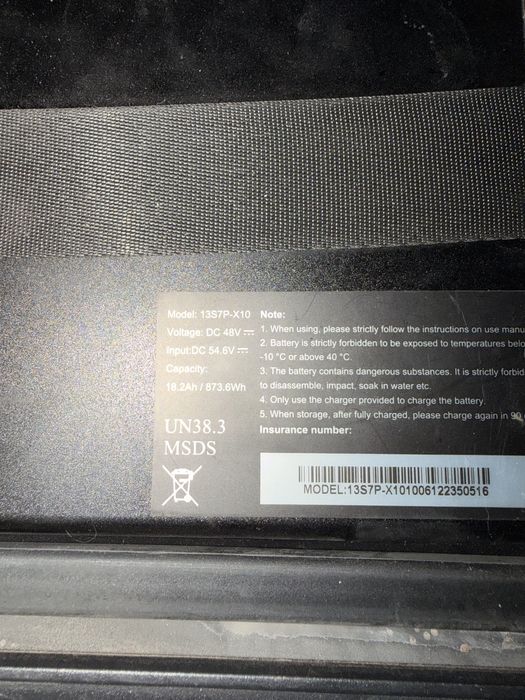 Trotienta electrica Mobix  10x 2400w