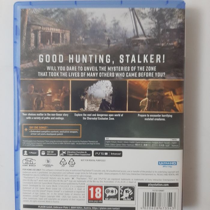 Продам диск Ps5 stalker 2