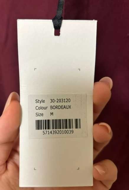 Cămașă elegantă bordo