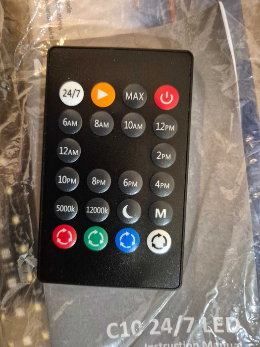 Lampa acvariu LED Nicrew 13W, full spectrum, 43 cm