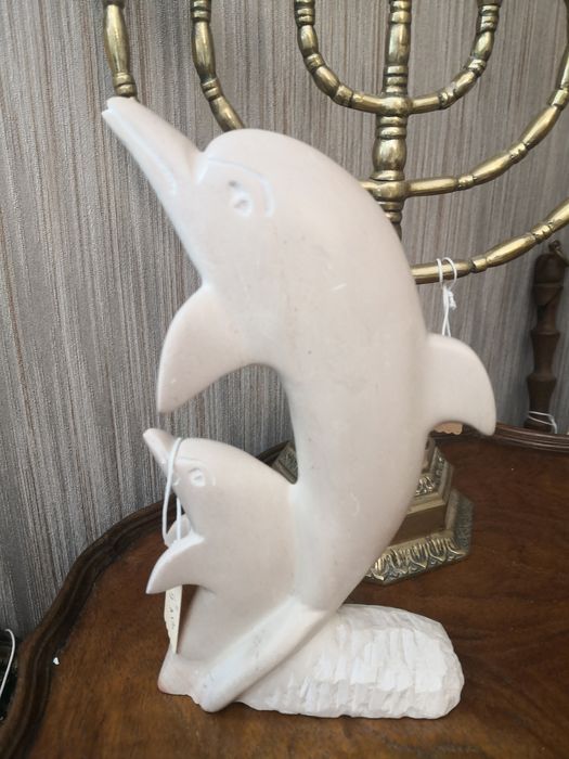 Фигури порцелан, месинг, дърво