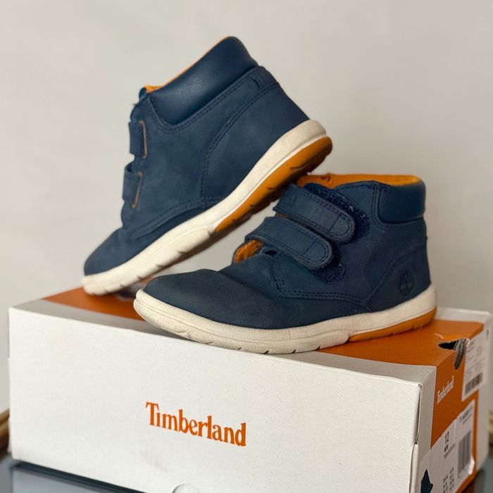 Детские кожаные ботинки Timberland