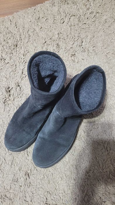 Cizme Anna Cori, negre, piele, 38