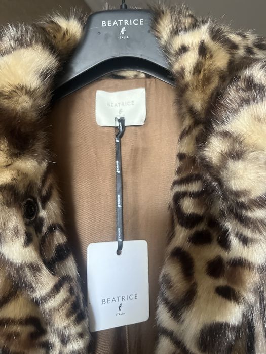 шуба тигровая от Beatrice