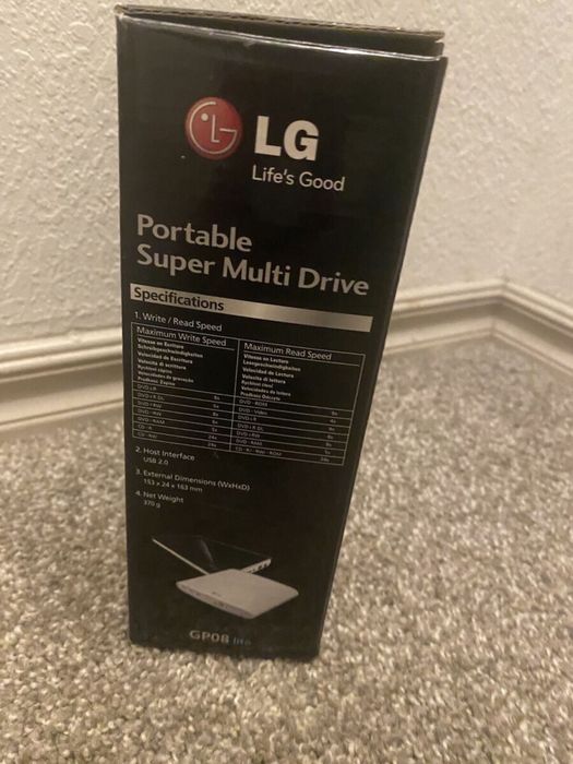 Портативный супер мульти-диск LG