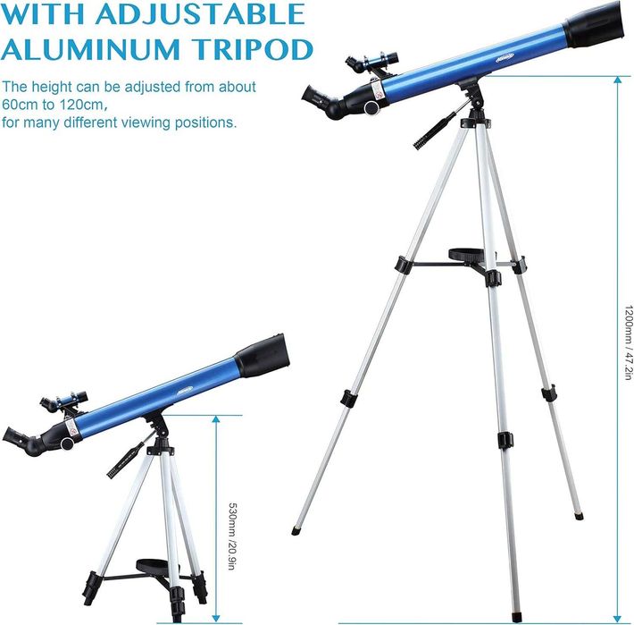 Телескоп AOMEKIE увеличение 234x за възрастни и деца