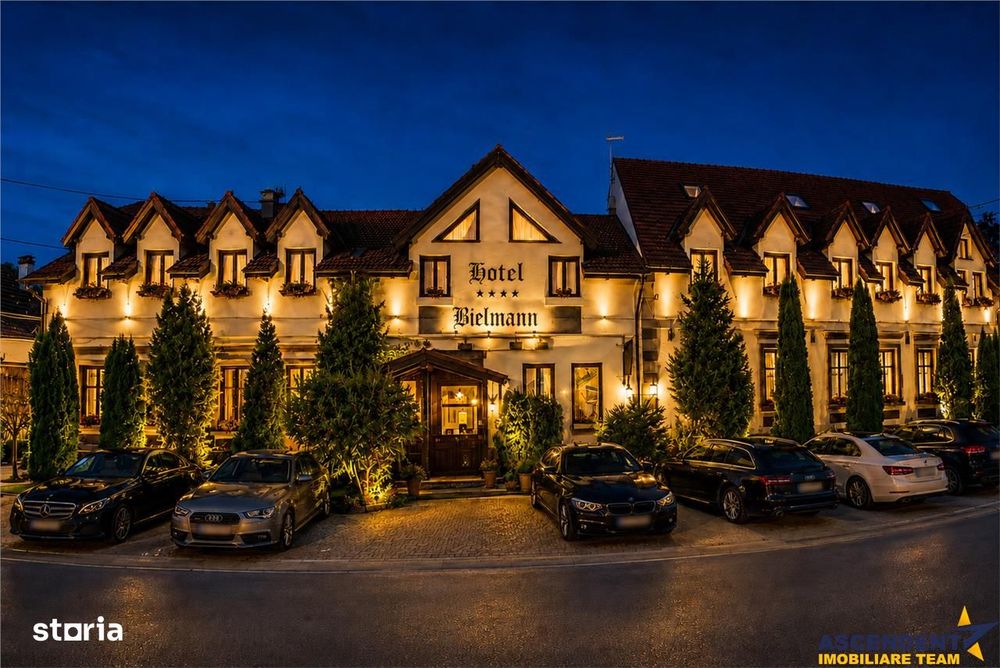 Hotel 3* + Pensiune 4*, piscina, teren tenis, 6.200mp parc privat +, S