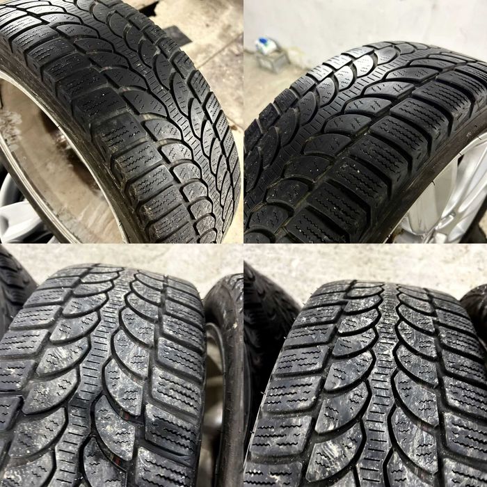 Roti16/AUDI A1 GAMA VAG/5X100 Anvelope Bridgestone MS* 195/50/16