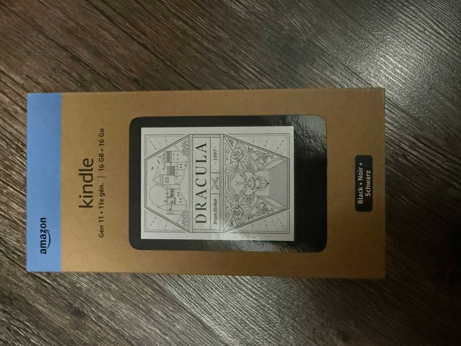 Електронен четец Amazon Kindle 2024 (11th Gen), 16 GB, Display 6", Wi-Fi, USB-C, С Reclame, Черен