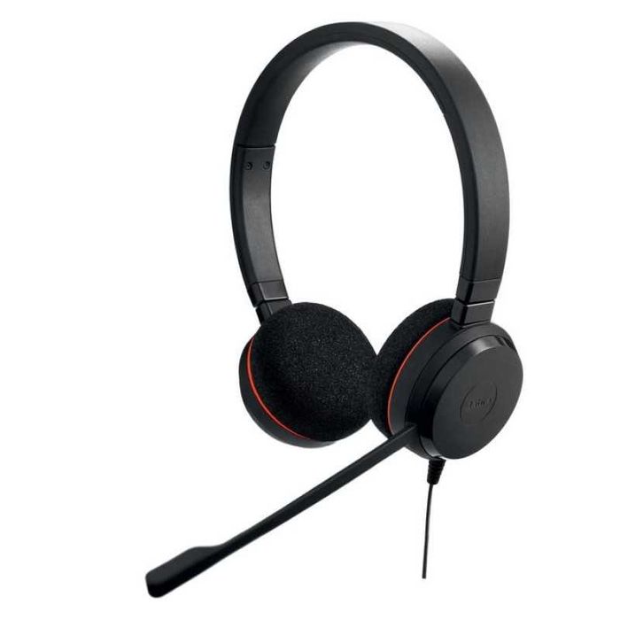 Jabra Link 265 USB/QD Y-Training Cable + Casti Jabra Evolve 20