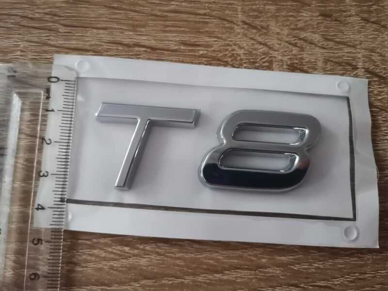 сребристо лого Волво Volvo T8