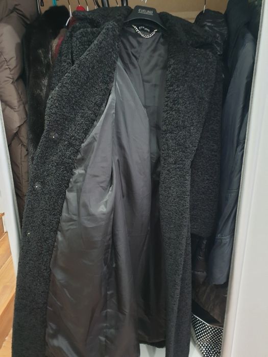 Меховое пальто новое