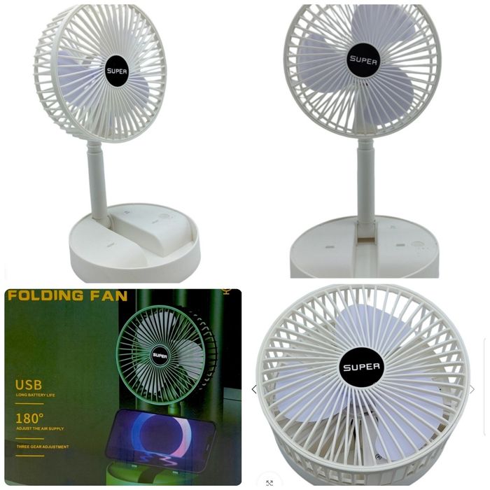 Преносим вентилатор с USB зареждане Ventilator