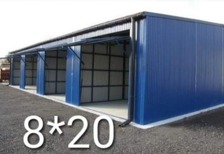 Vand hală metalică 10 x25