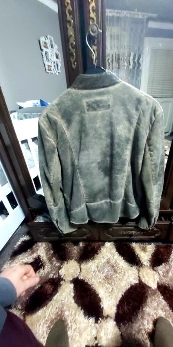 Geaca din piele de caprioara barbati