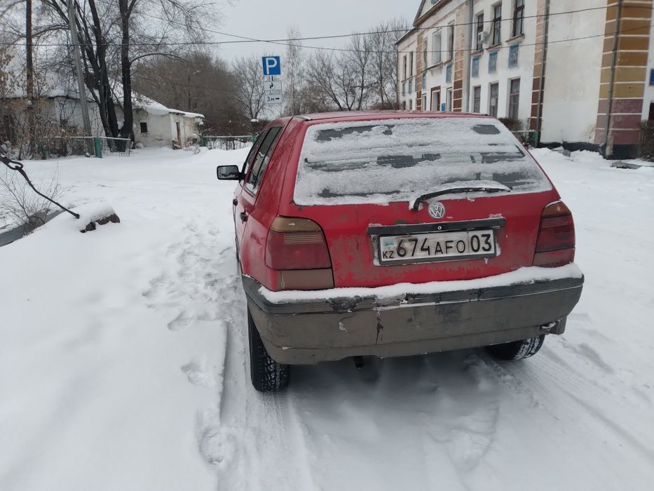 Гольф-3, 1,6-АБУ корбератор на полном ходу