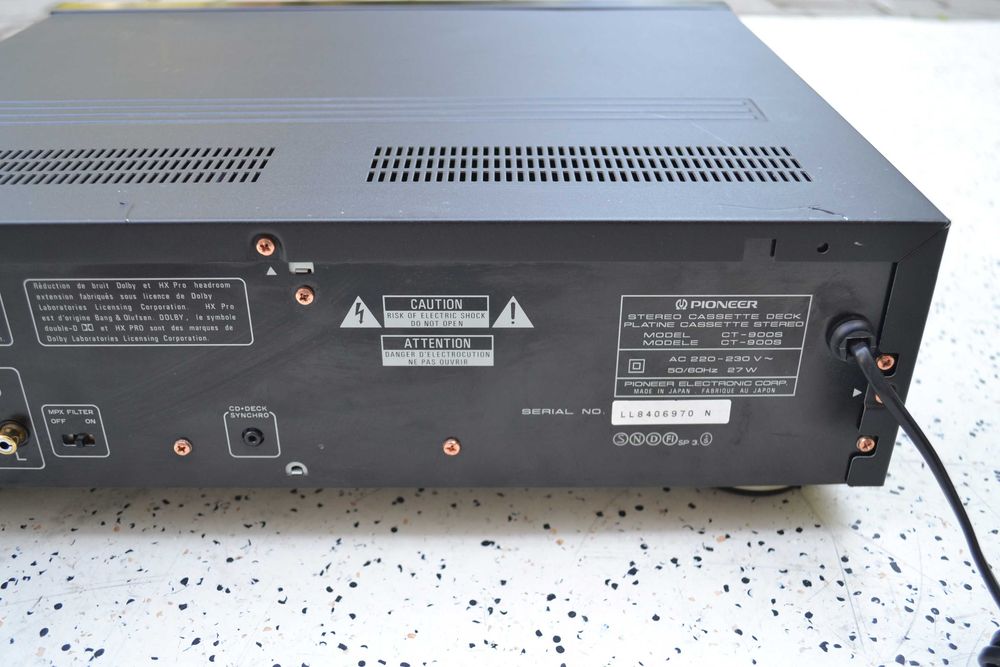 Deck Pioneer CT 900 S