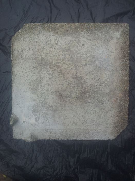 Tăblite din beton și țiglă roșie, acoperiș sau pavaj