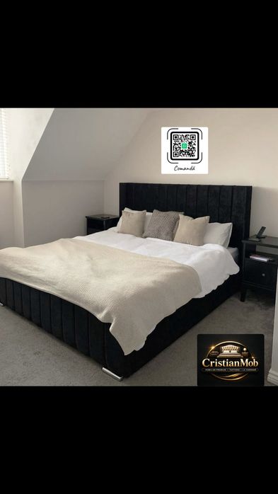 Paturi tapitate pe comanda comanda in 30 secunde